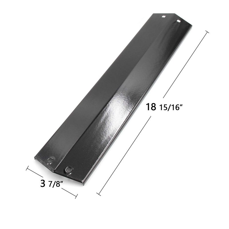 Hongso Heat Plates Shield for Chargriller 5050 5650 3070 3000 3001 3008 and Char Griller 3030 3072 4000 4208 5072 5252, King Griller Grill Models, Replacement Porcelain Steel, 18 15/16 inch, 3-Pack - Image 2